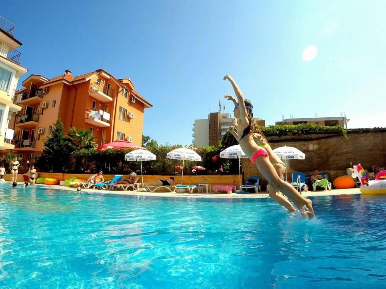 Salena Beach Hotel Primorsko Buitenkant foto